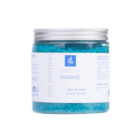 Sel de bain bleu 500g