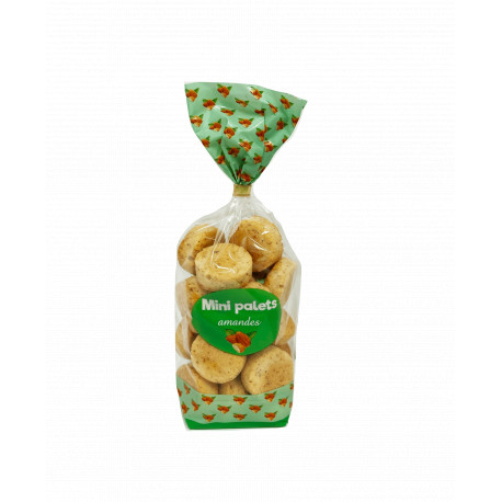 Mini palets amandes - Sachet 200g