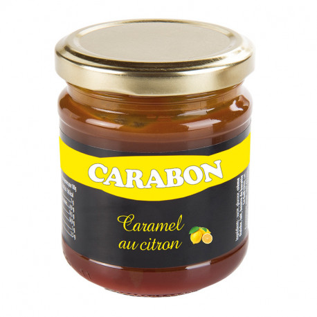 Caramel liquide Carabon citron 225g